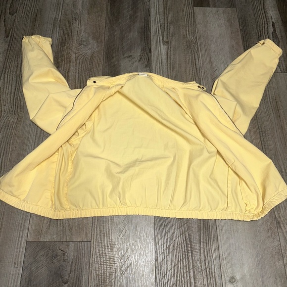 Vintage LL Bean made in USA mellow yellow casual golf jacket XLT - Picture 5 of 6